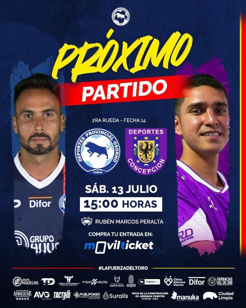 Provincial Osorno VS Deportes Concepción