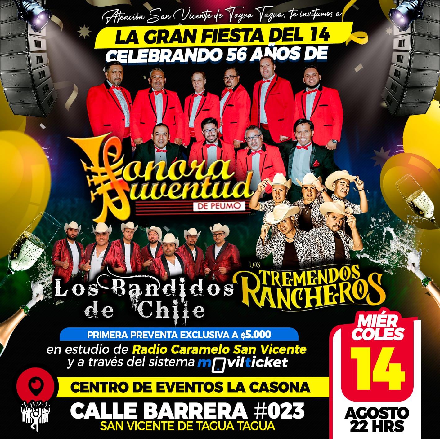 LA GRAN FIESTA DEL 14