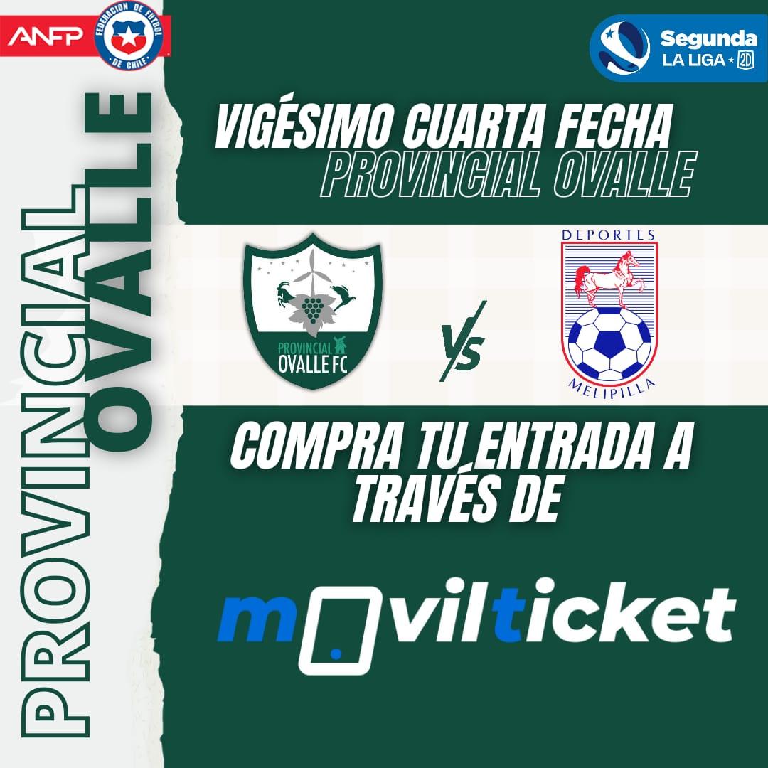 Provincial Ovalle VS Deportes Melipilla