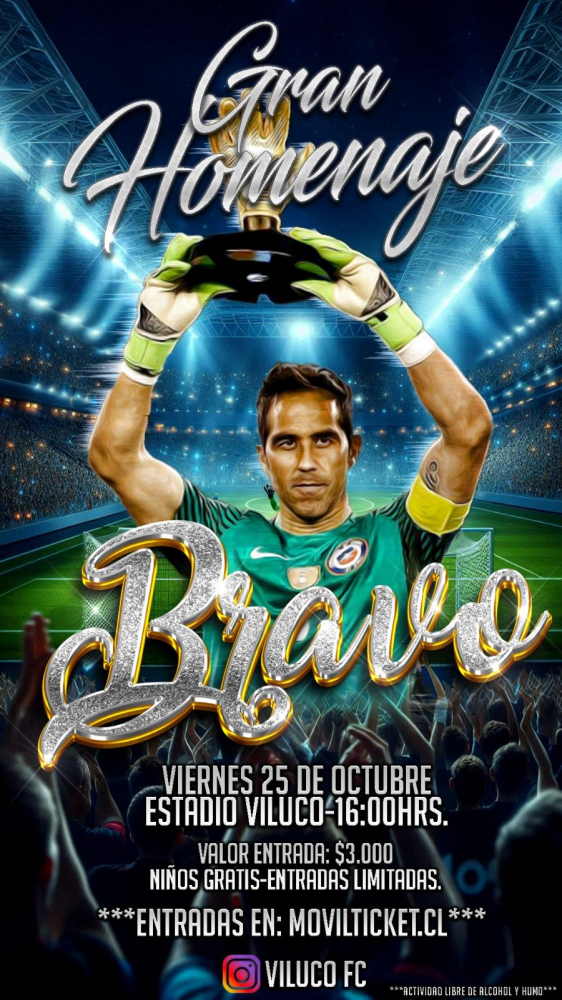 Homenaje a Claudio Bravo