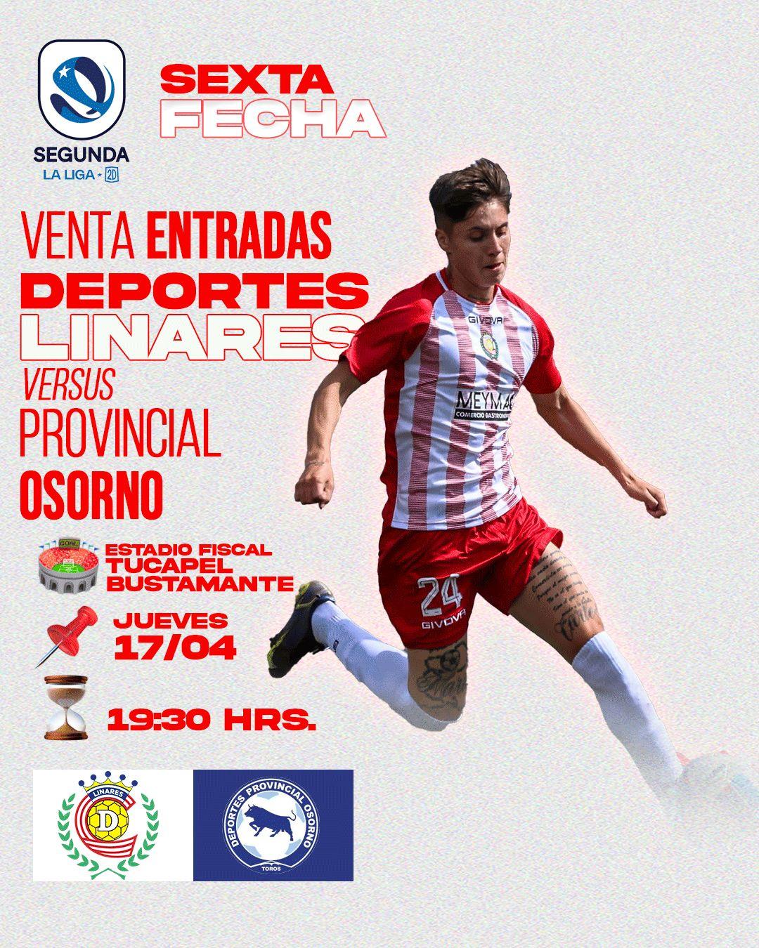 Deportes Linares VS Provincial Osorno