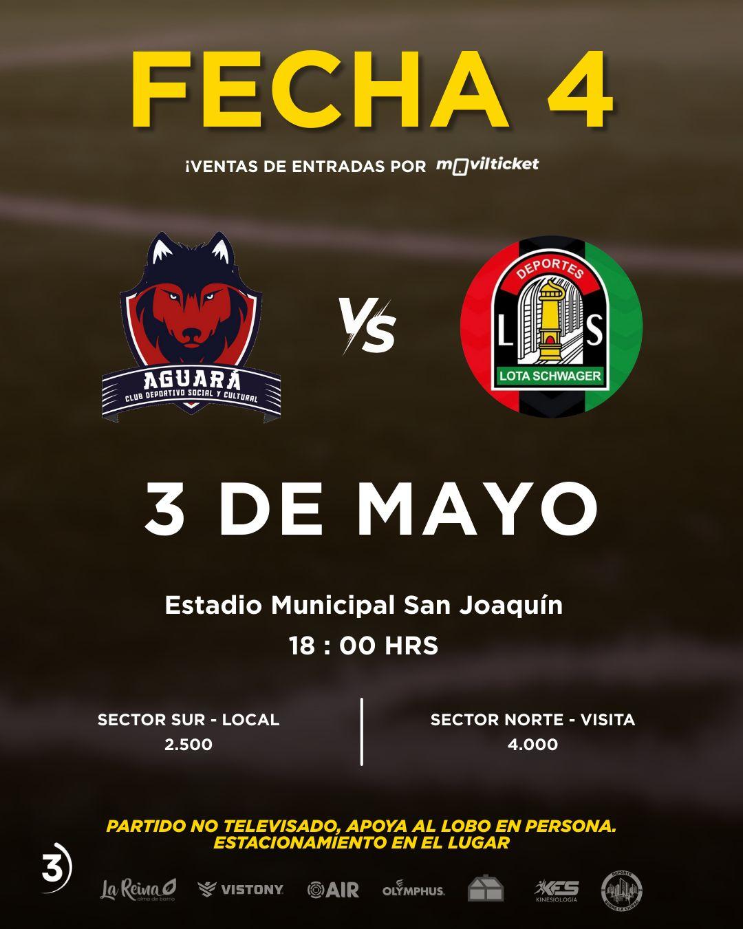 Club Aguara VS Lota Schwager