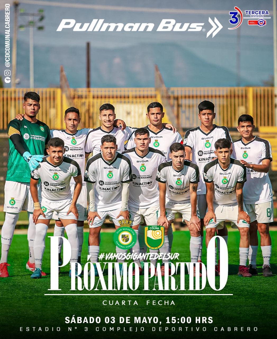 Comunal Cabrero V/S Deportes Colina