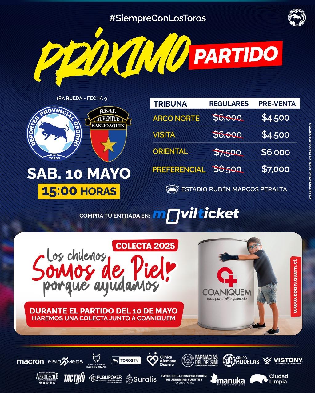 Provincial Osorno VS Real San Joaquín