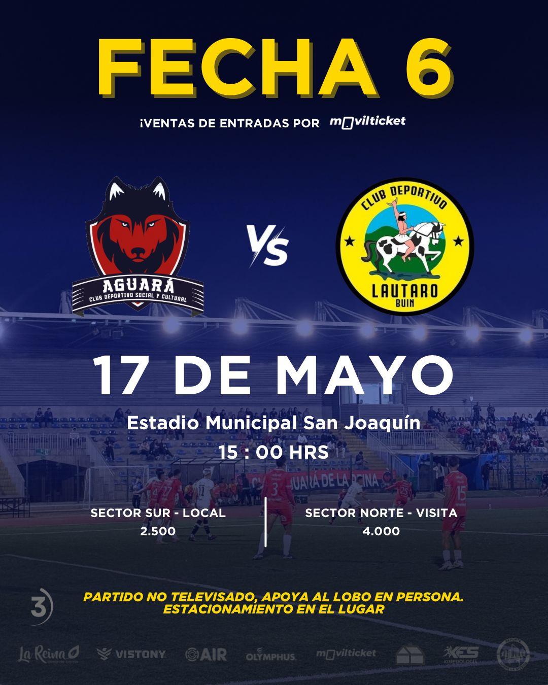 Club Aguara VS Lautaro de Buín