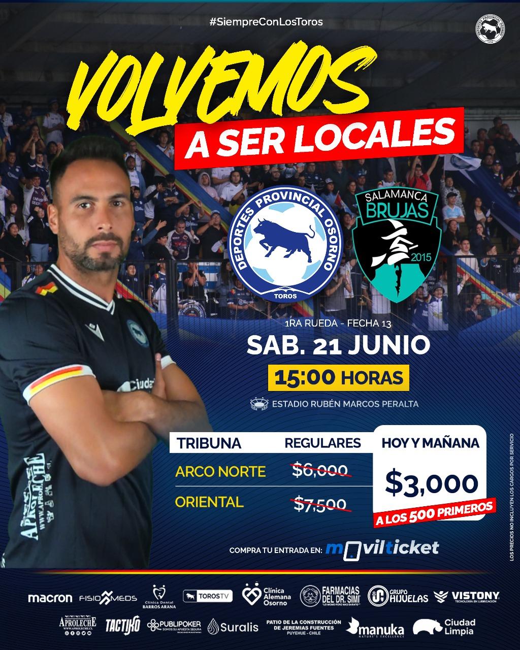 Provincial Osorno VS Brujas de Salamanca