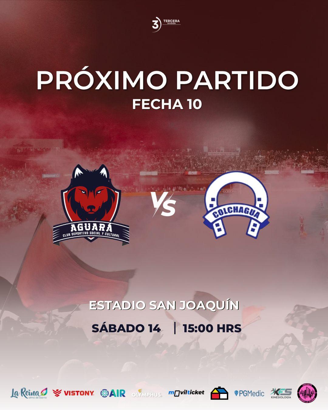 Club Aguara VS Colchagua CD