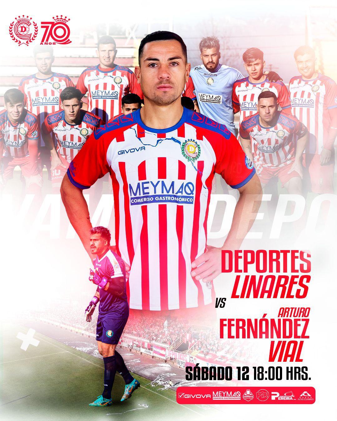 Deportes Linares VS Arturo Fernandez Vial