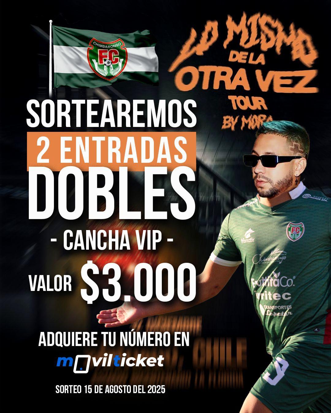 Sorteo Entradas By Mora VIP