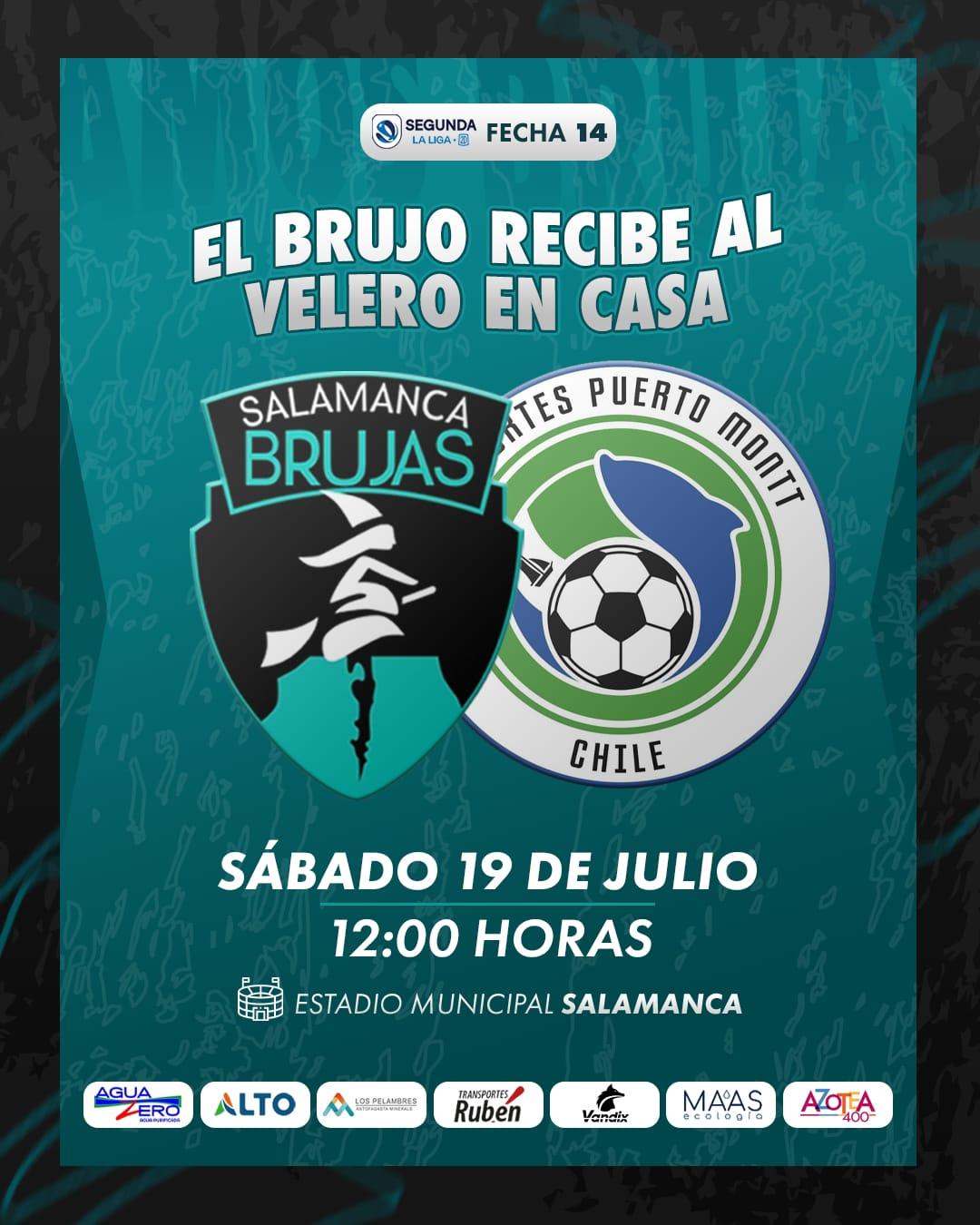 Brujas de Salamanca VS Deportes Puerto Montt