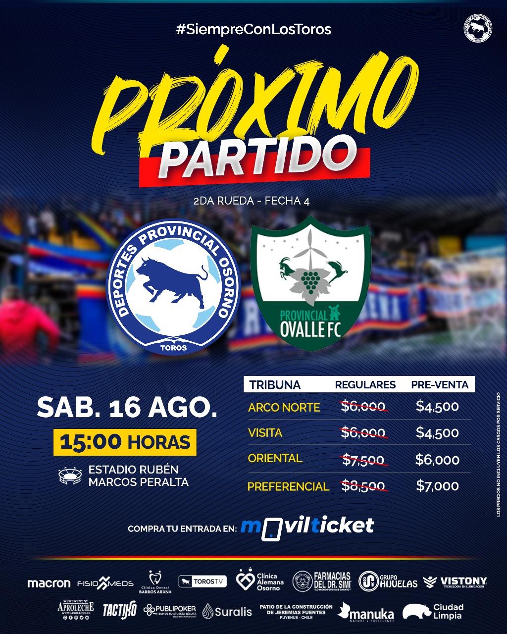 Provincial Osorno VS Provincial Ovalle