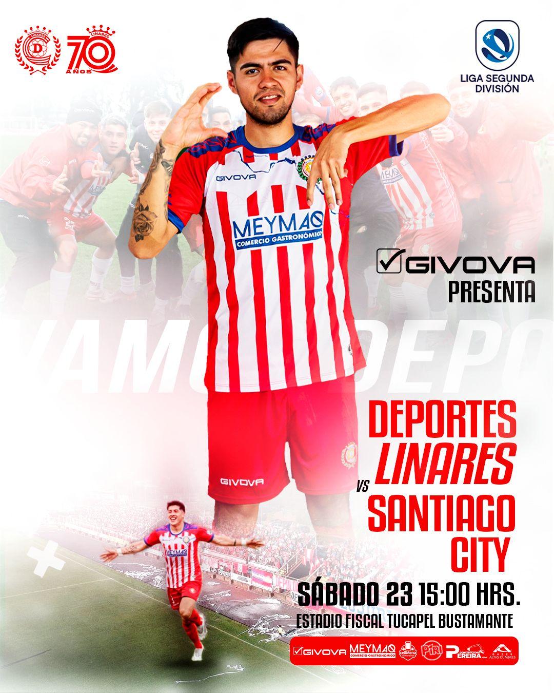 Deportes Linares VS Santiago City