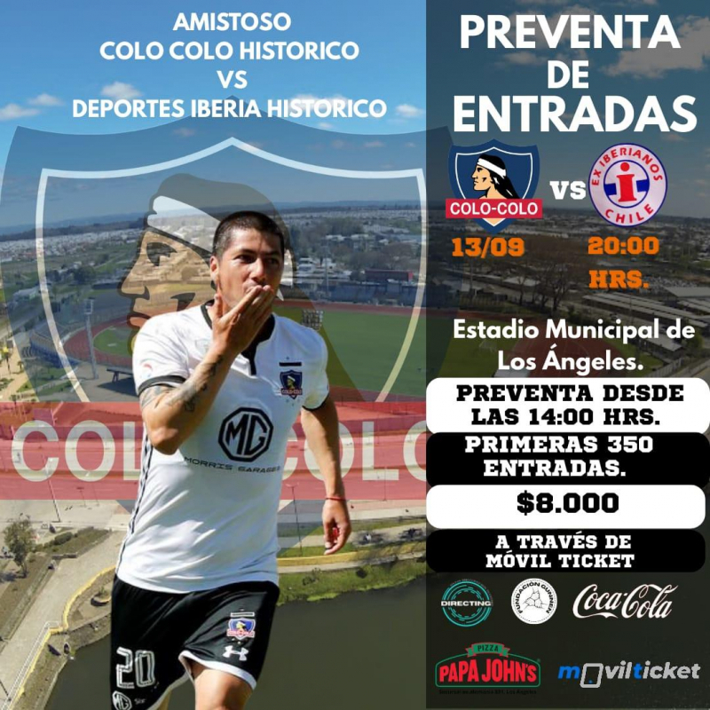 Colo Colo Historico VS Deportes Iberia Historico