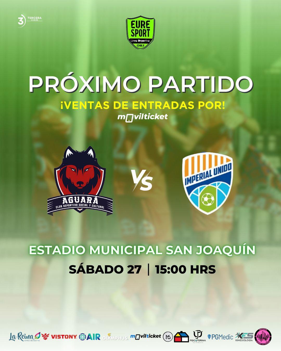 Club Aguará VS Imperial Unido