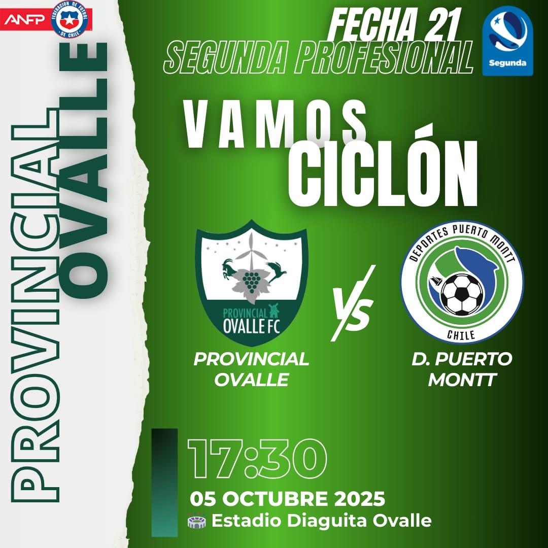Provincial Ovalle VS Deportes Puerto Montt