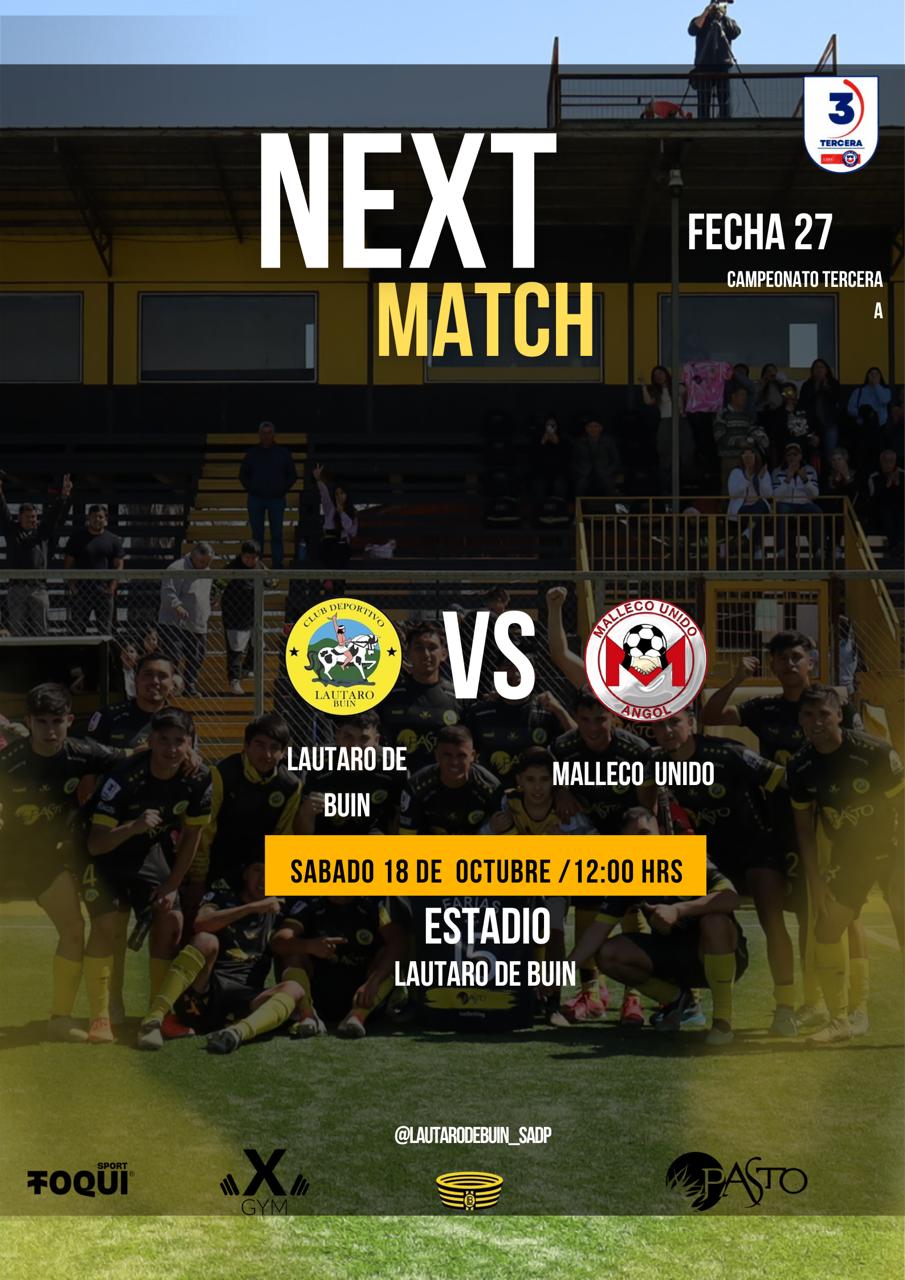 Lautaro de Buín VS Malleco Unido