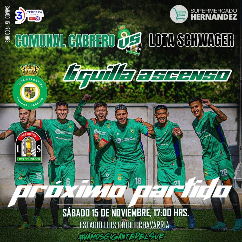 Comunal Cabrero VS Lota Schwager