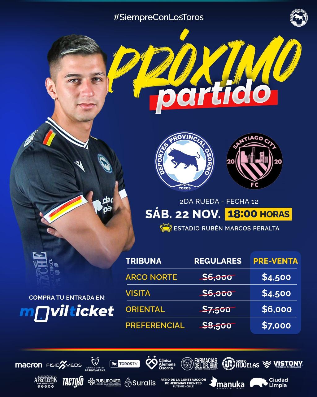 Provincial Osorno VS Santiago City