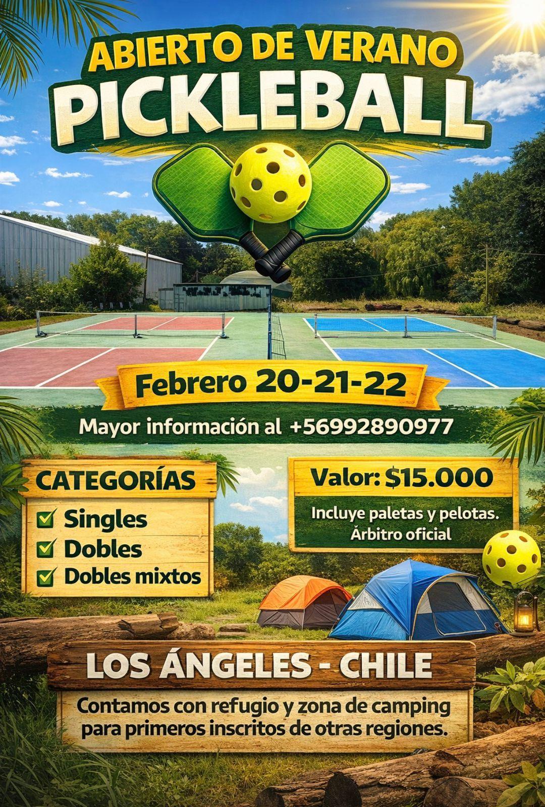 ABIERTO DE VERANO PICKLEBALL