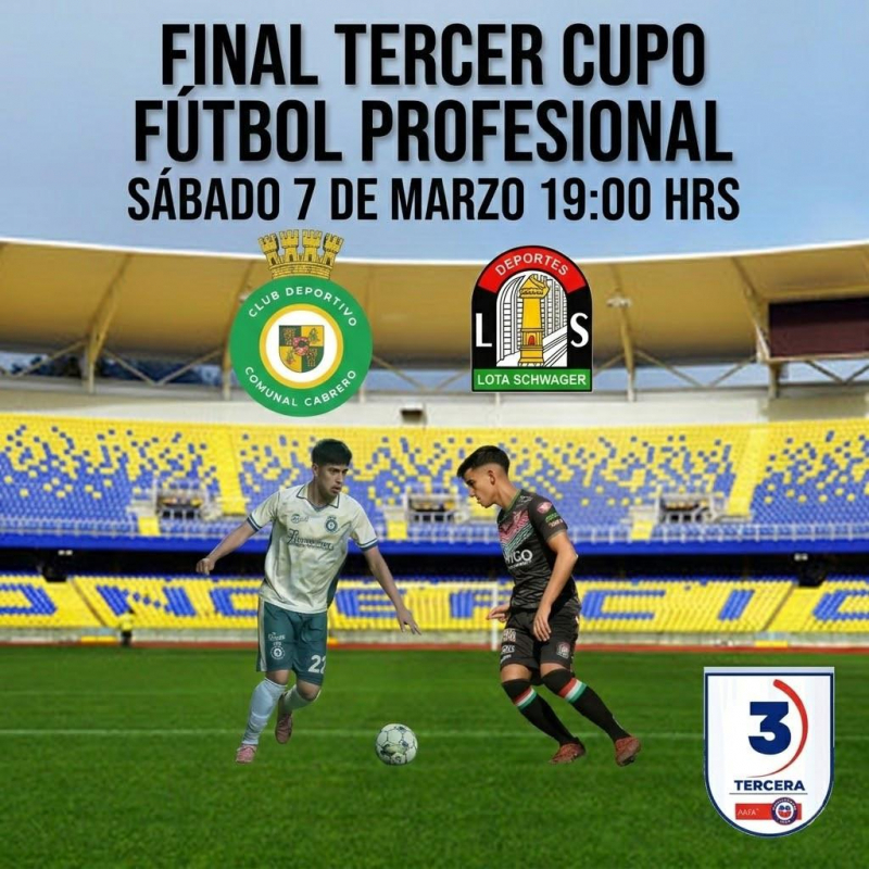 FINAL TERCER CUPO FUTBOL PROFESIONAL