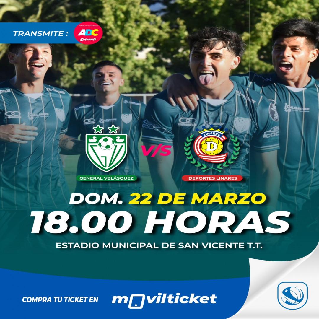 General Velásquez VS Deportes Linares