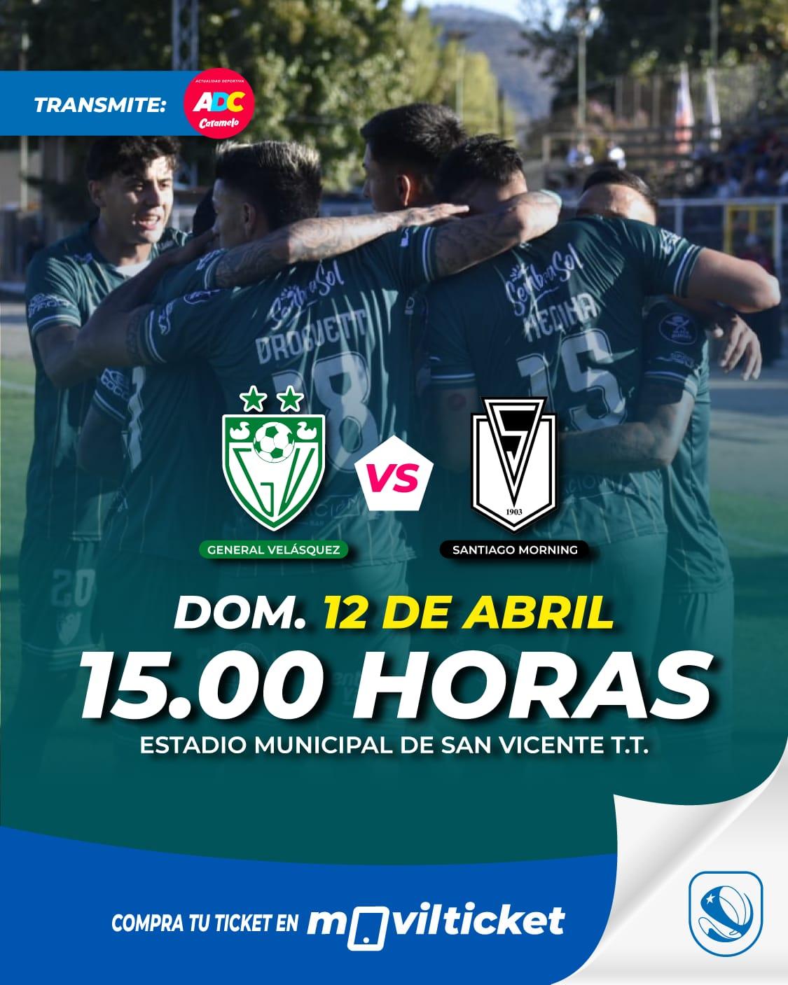 General Velasquez V/S Santiago Morning