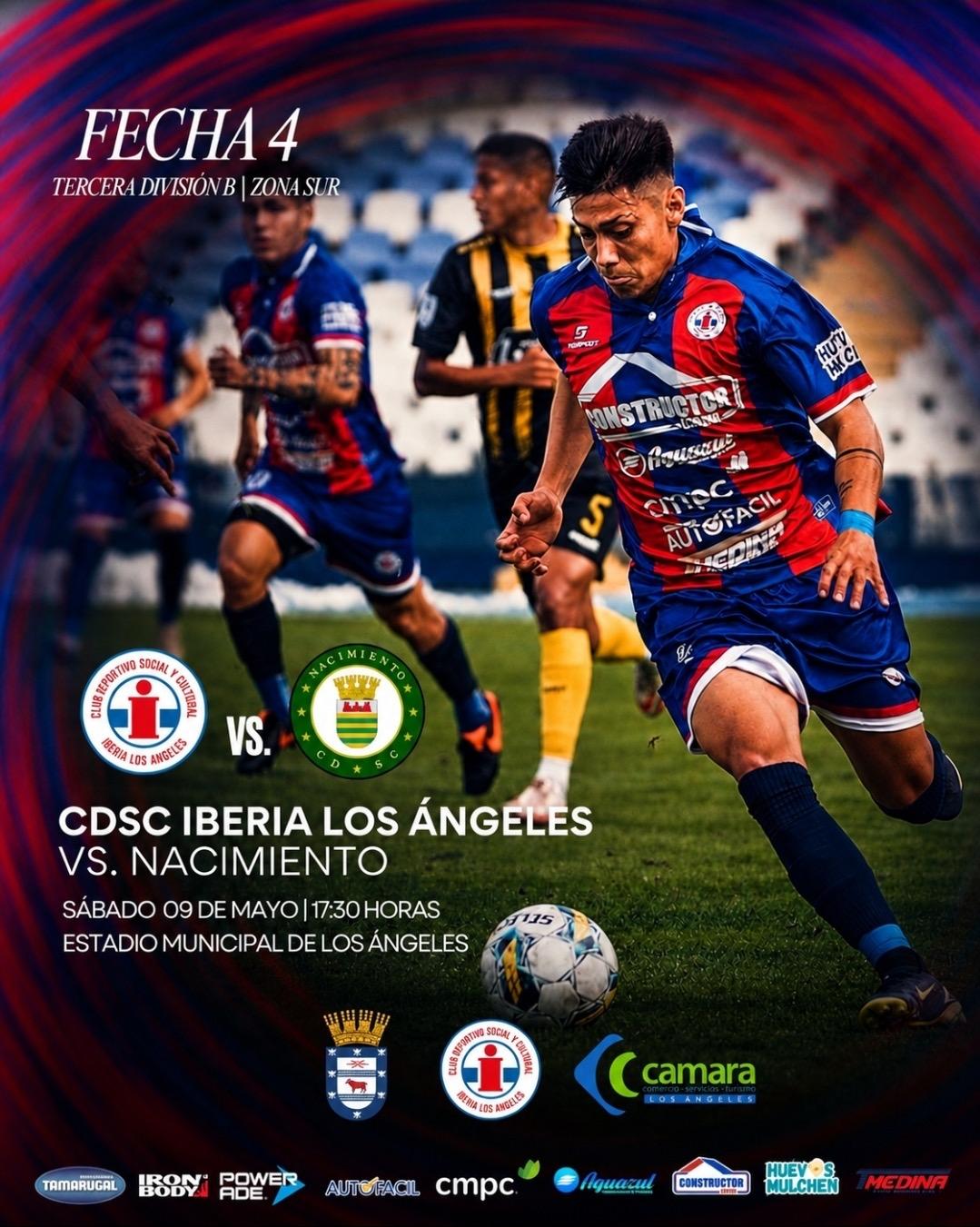 CDSC Iberia Los Ángeles V/S Deportes Nacimiento