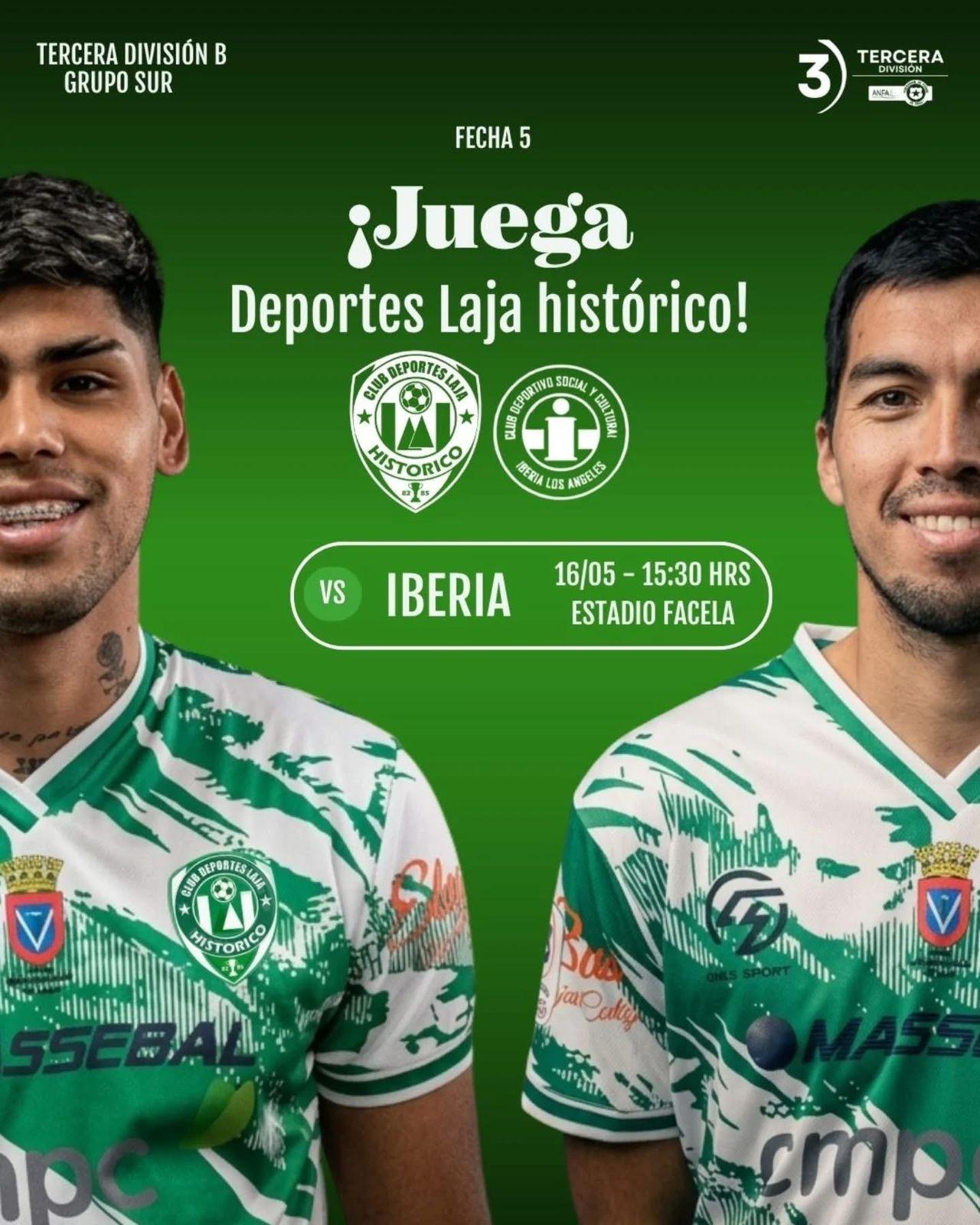 Deportes Laja Historico V/S CDSC Iberia