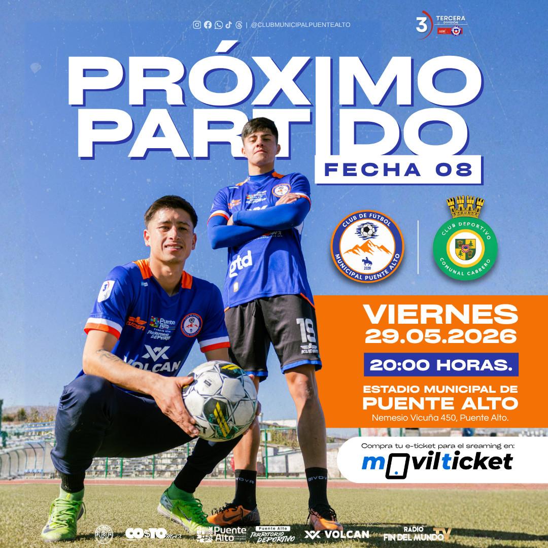 Club Municipal Puente Alto V/S Comunal Cabrero