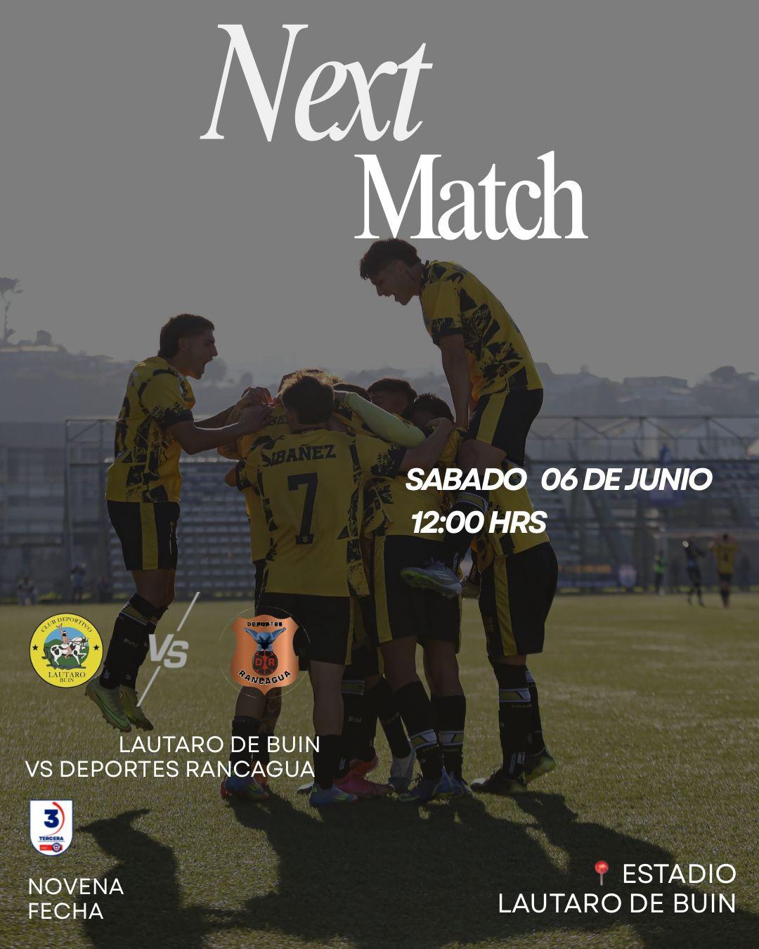 Lautaro de Buin V/S Deportes Rancagua