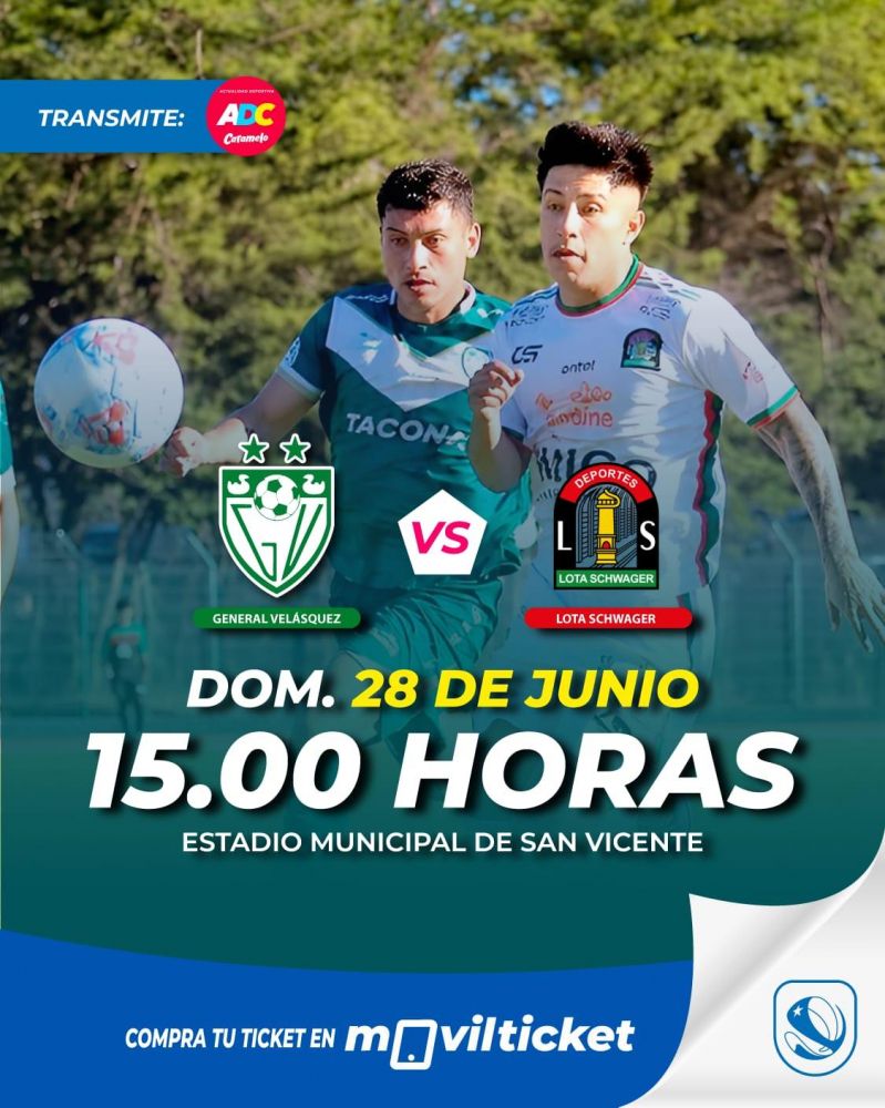 General Velásquez VS Lota Schwager