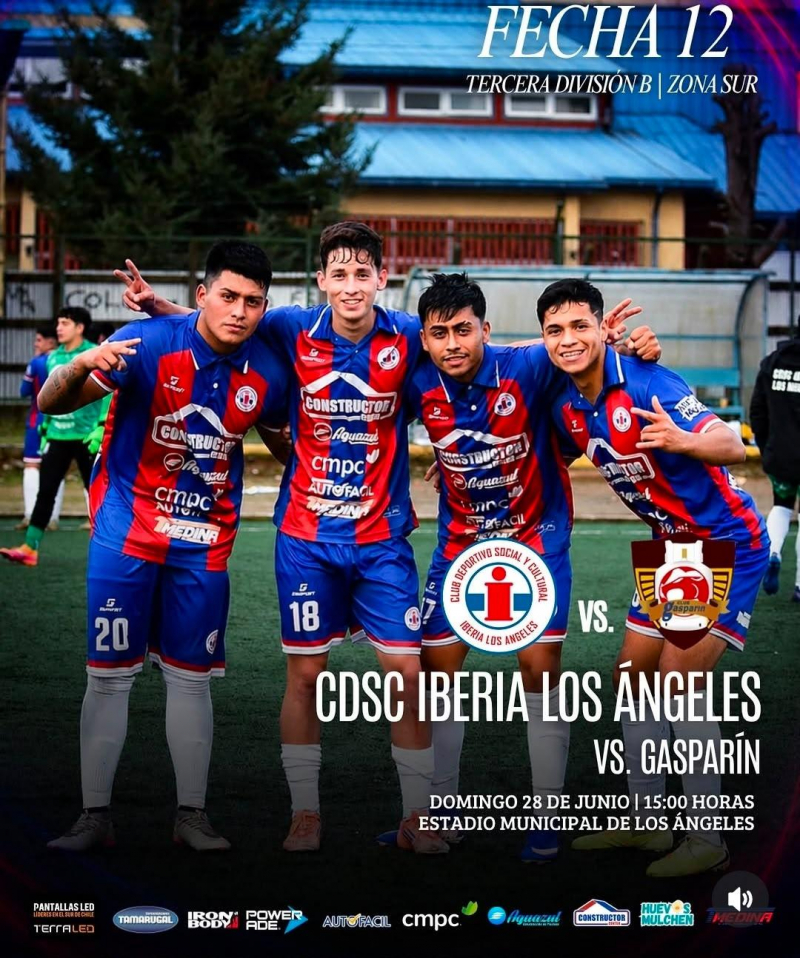 CDSC Iberia los Ángeles V/S Gasparin