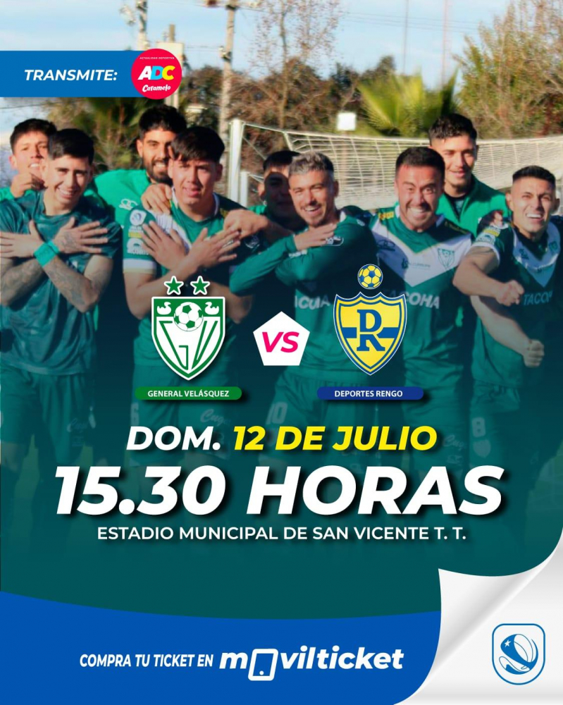 General Velásquez VS Deportes Rengo
