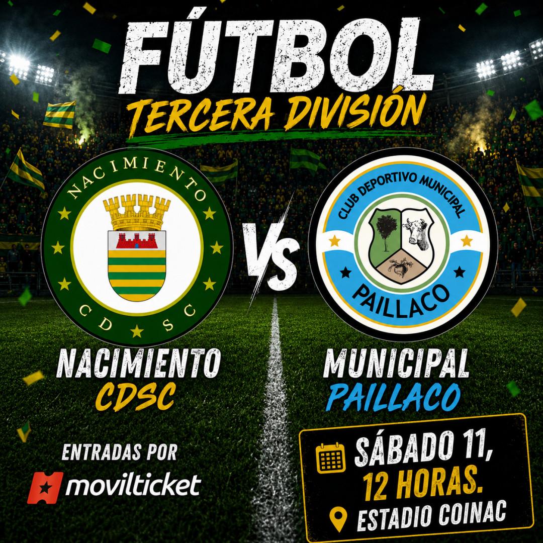 NACIMIENTO CDSC VERSUS MUNICIPAL PAILLACO
