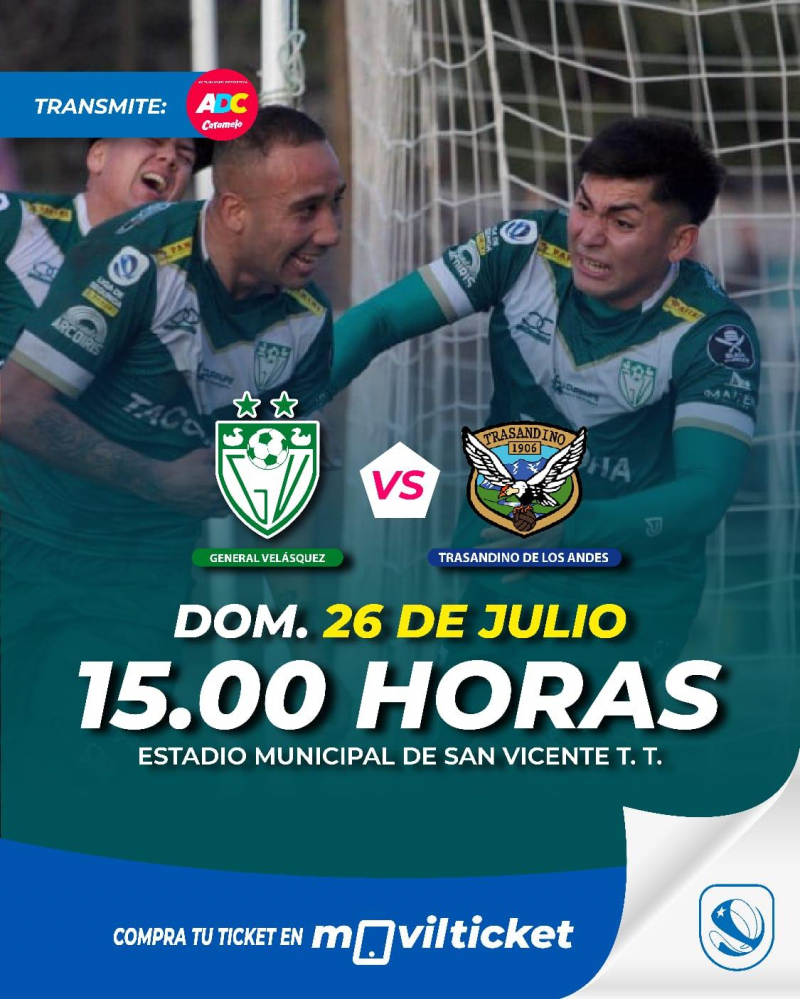 General Velásquez VS Trasandino