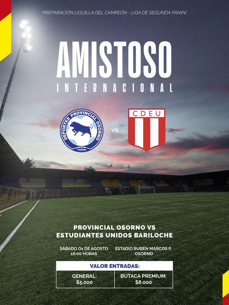 Provincial Osorno VS Estudiantes Unidos Bariloche