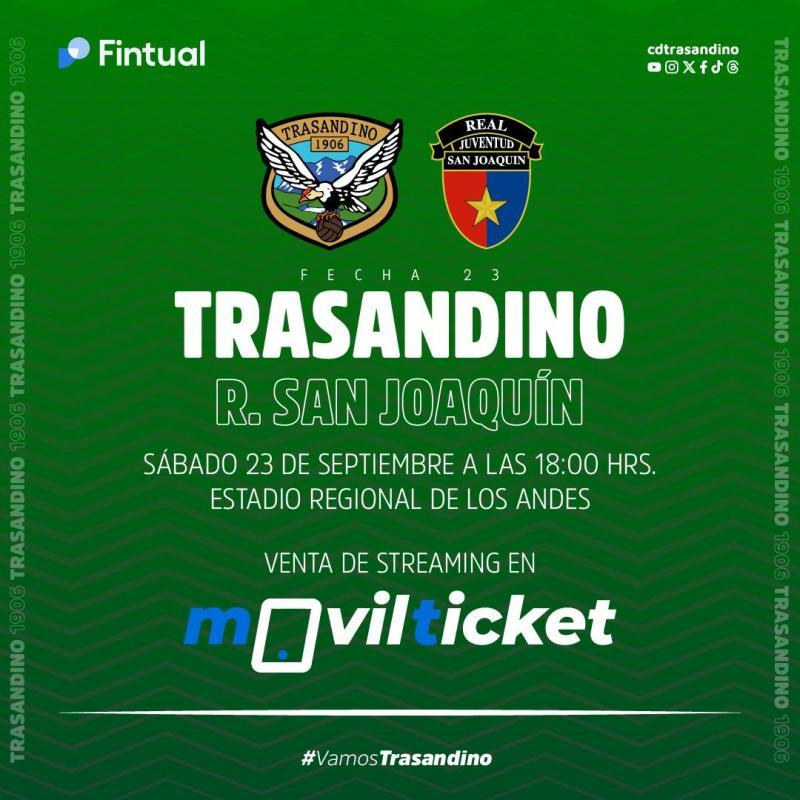 Trasandino V/S Real San Joaquín